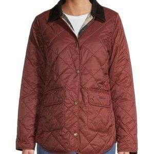 Barbour Pilton Quilted Jacket Chestnut Size 4